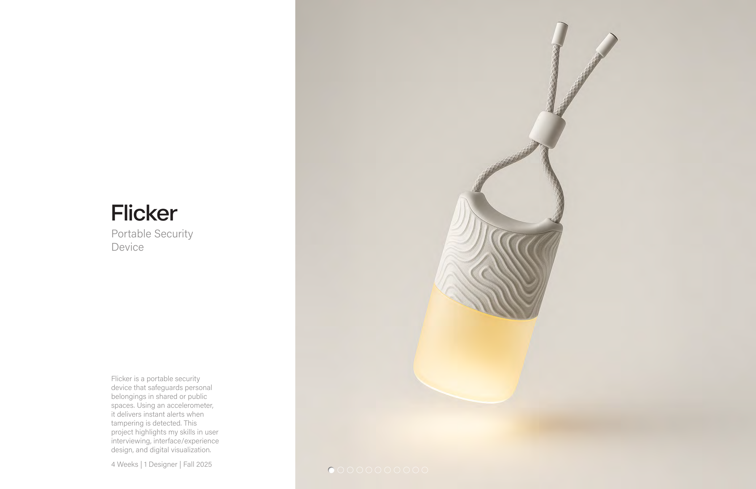 Flicker concept rendering